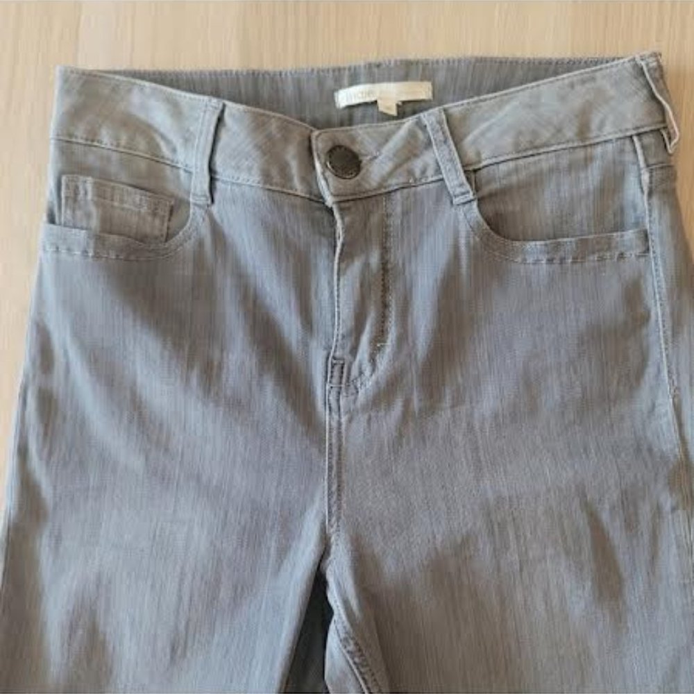 Maje Grey High Waisted Rise Skinny Fitted Jeans View 4